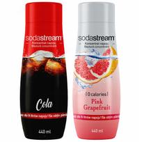 Set of 2 SodaStream Cola+Grapefruit concentrates
