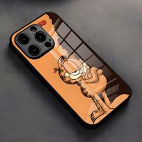 Cute Cat G-GarfieldeS Phone Case For IPhone 17 Pro Max 16 15 14 Pro Max 13 11 X Xs Xr 8 7Plus Silicone Cover iPhone 12 Pro Max orange