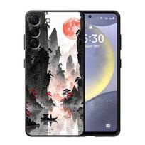 Phone Cover Case for Samsung Galaxy A57 A26 A24 A23 A32 A37 A22 A55 A25 A53 A35 A73 A51 A52 A36 A71 A72 Wash Painting Landscape Galaxy A21s gray