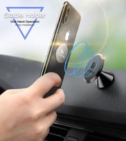 Floveme Magnetinis automobilinis telefono laikiklis, skirtas iPhone XS Max Samsung S9, Universalus GPS magnetinis stovas Laikiklis black#0 gray
