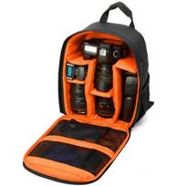 Waterproof Camera Bag Multi-functional Camera Storage Bag Digital DSLR Camera  Camera Accessories oranžinė