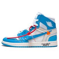 Air Jordan 1 Retro High OG X OFF-WHITE  UNC  AQ0818-148 38.5