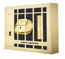 Rinkinys Paco Rabanne Lady Million: EDP moterims 50 ml + miniatiūra