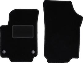 Priekiniai automobilio kilimėliai, skirti: „Skoda Citigo“ hečbekui (2011-) juodi