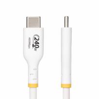 USB-C Įkrovimo Laidas - STARTECH.COM - 1m - 240W PD EPR - USB-IF Sertifikuotas - Baltas
