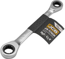 Klucz oczkowy dwustronny z grzechotką 10x13mm