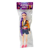 Kpop Demon Hunters Figure Cartoon Kawaii Tiger Rumi Mira Zoey Action Figure PVC Desk Decoration Model Doll Toy Kids Gift gray