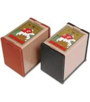 Nintendo Hanafuda playing Marufuku Tengu and Red (Japanese cards) - [Black Set] beige