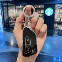 TPU automobilio raktų dėklo dangtelis, skirtas VW Volkswagen Golf 8 MK8 ID.3 ID.4 Cupra Skoda Octavia A8 SEAT Leon MK4 2020 2021 Formentor Tarraco beige
