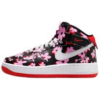 (GS) Nike Air Force 1 Mid EasyOn SE 'Flower Power' Kids' FQ3692-001 EU 37.5 black