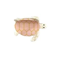 Turtles Hair Clip For Women Marine Life Carving Comfortable Acrylic Hair Claw Clamp For Beach Vacation and Casual Wear rožinė