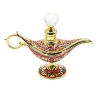 Arabian Style Perfume Dropper Bottle Refillable Essential Oil Bottles  Collection Decoration violetinė