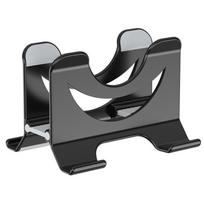 Vertikalus stovas Mac Mini, plastikinis nešiojamojo kompiuterio ir stalinio kompiuterio stovas, neslystantis, reguliuojamas kompiuterio laikiklis black