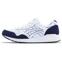 Asics Lyte Classic Retro Tinklelio Žemi Bėgimo Bateliai Unisex Krokso Balti Mėlyni 1203A003-100 40 white