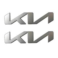 2 vnt. Automobilio priekinis variklio dangčio emblema, galinės bagažinės logotipo lipdukai KIA K9 Sportage Niro K5 Carnival EV6 EV9 EV3 K8 Stinger qdkpe55 3.4 X 13cm