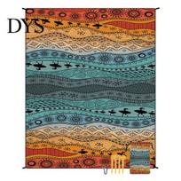 Picnic Beach Blanket Waterproof Sand-proof Mat Quick Drying Extra-Large Outdoor Accessories L gray