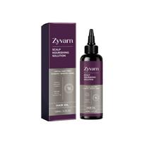 Zyvarn Scalp Care Essence Hair Care Oil lightly nourishes Hair Roots and smooths frizz, no-wash Hair care Oil  120ml gray