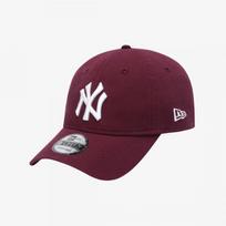 New Era New York Yankees Basic Unstructured Ballcap Burgundy 15131670 wines/OSFM black