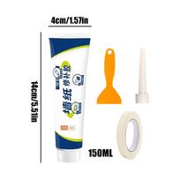 NEW Wallpaper Seam Adhesive 150ml Border Sealer Wallpaper Glue For Home Kitchen Living Room Workplace Apartment Dorm white