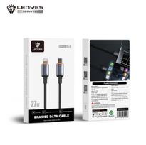 USB-C – Lightning laidas su apvalkalu 27 W 100 cm LC528 TC-I Lenyes
