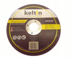 Keltin metalli lõike tera 125x1.0mm, K00020