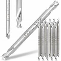 10x Hss-g metalo grąžtai 3,2 mm dvipusiai plienui, lakštams