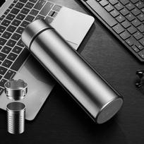 500 ml termoso buteliukas su temperatūros rodytuvu 316 nerūdijančio plieno terminis puodelis automobilinis izoliuotas kolbos stiklainis termosas vandens arbatai 500ml gray