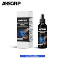 Nano vandeniui atsparus purškiklis striukėms, avalynei ir sandėlio audiniams, stovyklavimo reikmenys, universalus naudojimas, ilgalaikė apsauga, 120 ml 120ml black