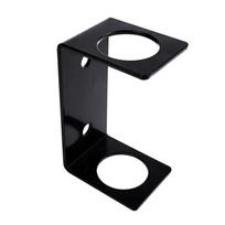 Wall Mounted Barbell Storage Rack Single Vertical Barbell Holder Gym Organizer Hangers Gym Dumbbells Rod Holder 1 black