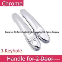Fits 11-19 Nissan JUKE F15 & Infiniti Esq Chrome Door Handle Trim Sticker