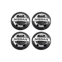 wskpa9 4pcs 54mm 60mm Car Wheel Hub Center Caps Rim Cover Accessories For Nissan Qashqai J11 J12 Juke murano Leaf Pulsar Navara 350z