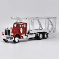 Welly 1:32 Kenworth Alloy Trailer Car Model Diecast Metal American Transporter Truck Vehicles Car Model Simulation Kids Toy Gift gray