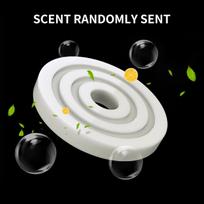 Car Aluminum alloy Air Freshener Car Perfume UFO Shape Scent Decor For Alfa Romeo 308 white
