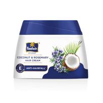 Parachute Advanced Coconut & Rosemary Hair Cream 210ml | Anti - HairFall | 10X Breakage Reduction | 2X Smoother, Softer | For Men & Women