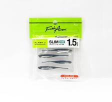 Žuvies Strėlė Minkštas masalas Flash J Slim SW 1,5 colio 5 vnt. pakuotėje #105 (0318)
