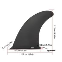 SUPs Board Accessories SUPs Fin Stand Up/Paddle/Inflatable Board Surfboard Central Fin Water Sport gray
