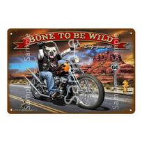 Vintažinis lenktyninio motociklo plakatas Triumph metalinė skardinė plokštelė Retro ženklai barui, alinėi, garažui, namų sienų dekorui 20x30cm YL143 20x30cm gray