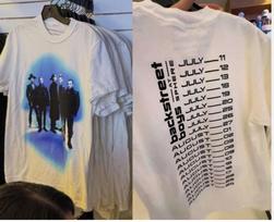 Backstreet Boys 2025 Shirt Residency Dates at Sphere Las Vegas White shirt S-5XL Unisex T-Shirt XL gray