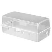 Electric Vehicle Charging Plug Waterproof Box With Lock Rain Proof Outdoor Battery Car Charging Pile Anti Theft Storage Box white