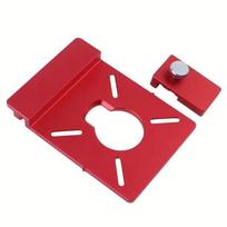 Universals Rail System Compatible Milling Guide Brackets Featuring Adjustable Height and Precisions Limit Control 1 red