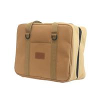 Double Layer Camping Gas Tanks Storage Bag Outdoor Cassette Stove Gas Tanks Storage Bag Camping Baking Pan Storage Bag chaki
