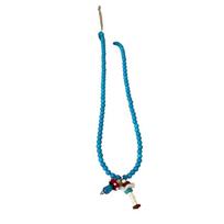 Playful Colorful Dopamine Fish/Mushroom Charm Pendant Necklace Alloy Jewelry For Women Girls Trendy Gift blue
