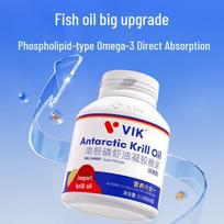 VIK Sugar-Free Antarctic Krill Oil Softgels