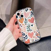 Case For Huawei Honor 400 200 Pro 90 Lite X6B X8B X7B X9B X5B X6C X8C X6A X8A X8 X9C X5C X7D X9D Tulip Leaves Flower Print Cover Honor X6B 4G white