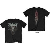 Slipknot Kids T-Shirt: Infected Goat (Back Print) (11-12 Years) 3XL gray