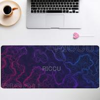Strata Liquid fluid Gaming Mouse Pad Large Size spiral Mousepad Computer overlock Rubber Keyboard HD Printing xcm Desk mat 300x800x2mm white