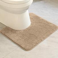 Neslystantis sugeriantis U formos vonios tualeto kilimėlis 50x40 cm - U Shape beige