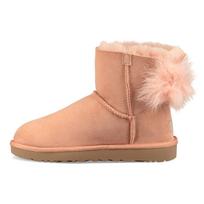 UGG Fluff Bow Mini Fleece Lined Pink Red Women's 1094967-SNTN 40 beige
