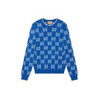 GUCCI SS24 Megztiniai Vyriški Kobalto Mėlynumo 694767-XKCDF-4559 S mėlyna