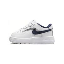 Nike Air Force 1 EasyOn Low top Toddler Shoes White Blue Infant And Toddler FN0236-104 23.5 balta
